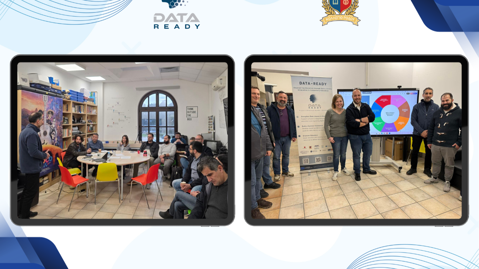 Το Κολλέγιο Ρόδου στο National Validation Workshop του ευρωπαϊκού έργου DATA-READY